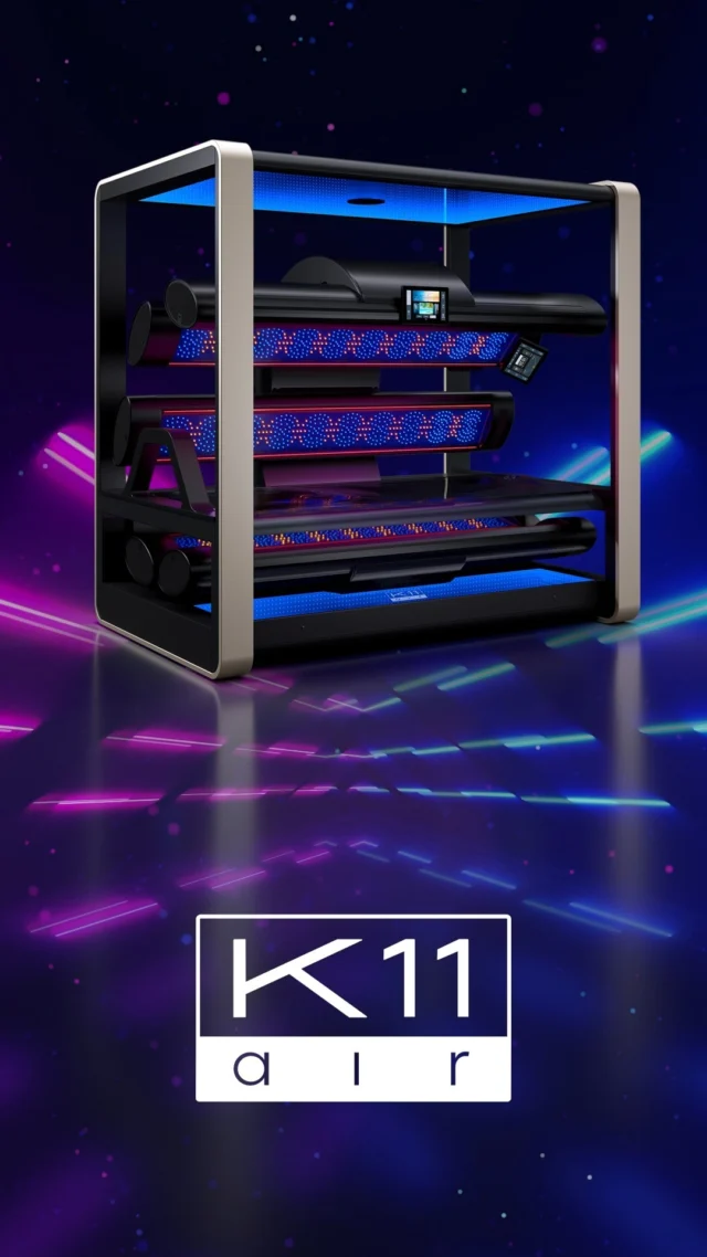 🌟 Meet the K11 AIR
A revolutionary tanning bed powered by 4,800+ beauty-boosting LEDs — no traditional lamps, just pure innovation.

✔️ Adjustable UV & Red Light
✔️ Quiet Tanning & Air Conditioning
✔️ Aqua Cool, Bluetooth & Wireless Charging

The future of tanning is here — ultra-relaxing, ultra-advanced. 😎

#DreamTan #K11Air #TanningTechnology #RedLightTherapy #LEDTanning #K-FordGlow #KingswinfordTanning