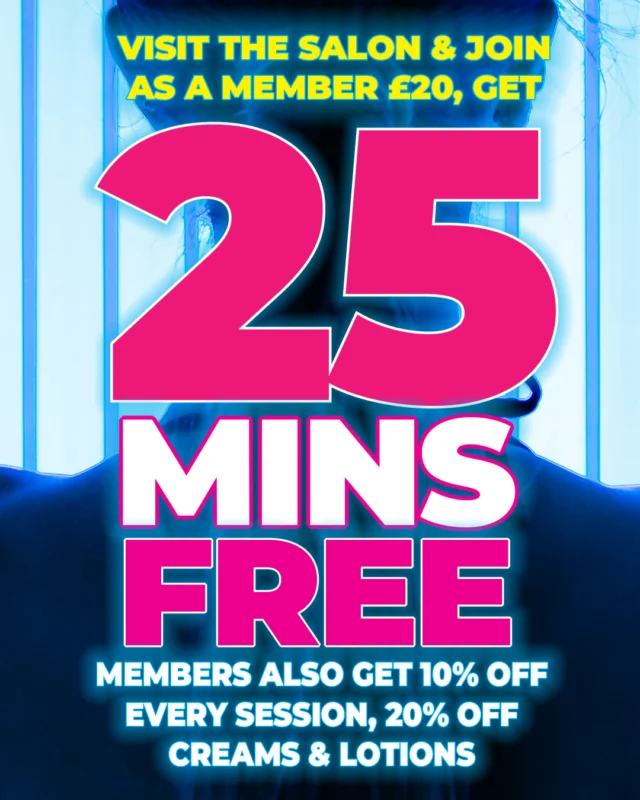🎉 Join the Glow Club today at DreamTan!
Visit the salon and sign up as a member to get:
✅ 25 minutes FREE tanning
✅ 10% OFF every session
✅ 20% OFF creams, lotions & merch
Glow smarter, save more, and tan like a pro ☀️
📍 Kingswinford – Walk in today or DM us to join!
#DreamTan #KingswinfordTanning #TanningDeals #TanningMembership #GlowUp #TanTime #DreamTanGlow #TanningPerks