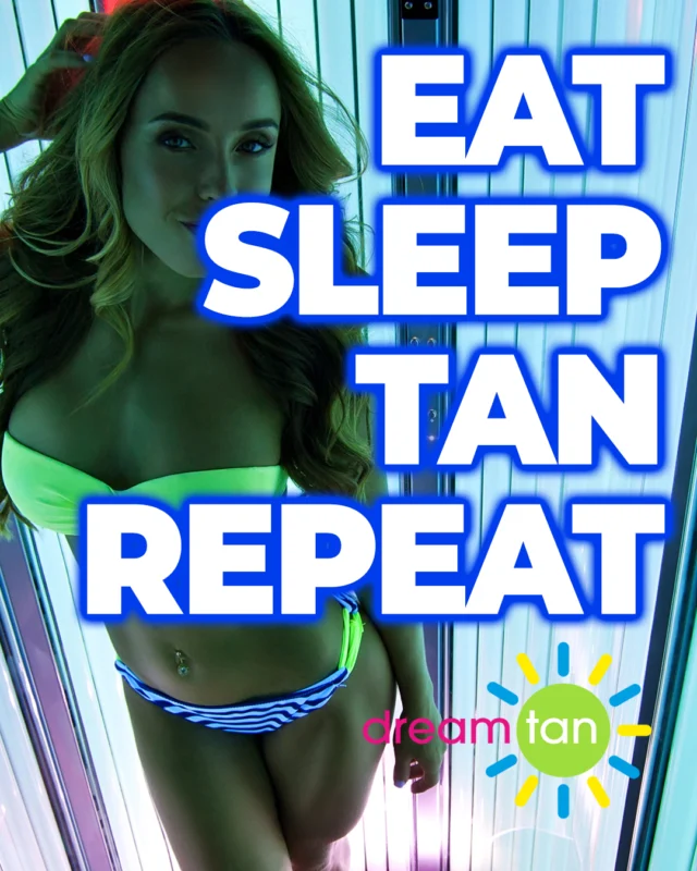 ☀️ Eat. Sleep. TAN. Repeat!!!
At DreamTan, the glow never stops.
Premium tanning beds, flawless results, and that feel-good bronze all year round. 😎

📍 Kingswinford’s go-to tanning studio.
Walk in or book now — your next glow is calling.

#EatSleepTanRepeat #DreamTan #KingswinfordTanning #GlowRoutine #TanGoals #TanningStudioVibes #DreamTanGlow