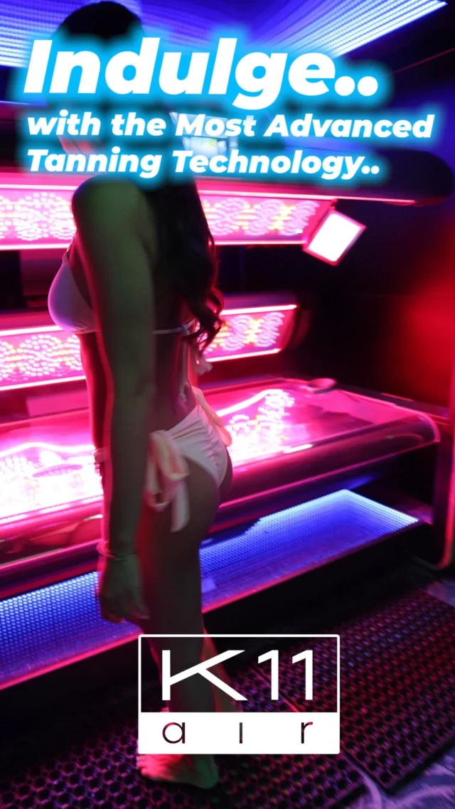 ✨ Relax on the Worlds first Fully LED Sunbed, K11 Air ✨

☀️ Indulge with the most advanced tanning technology ☀️

You’re in full control with loads of personalised settings at your fingertips

😎 Glow with the Ultimate Luxury Tanning Experience 😎

Try one of our K11 Air beds today,
Join us and get 30 minutes for £20  

#MyDreamTan 
#Kingswinford 
#GlowUp 
#TanningSalon 
#K11 Air